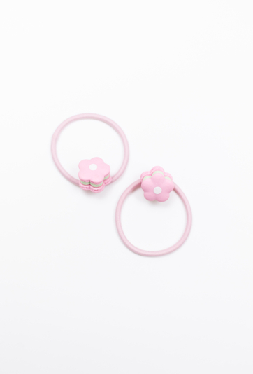 Gumki do włosów z ozdobą