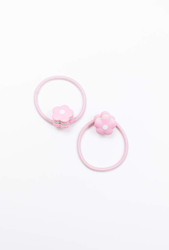 Gumki do włosów z ozdobą