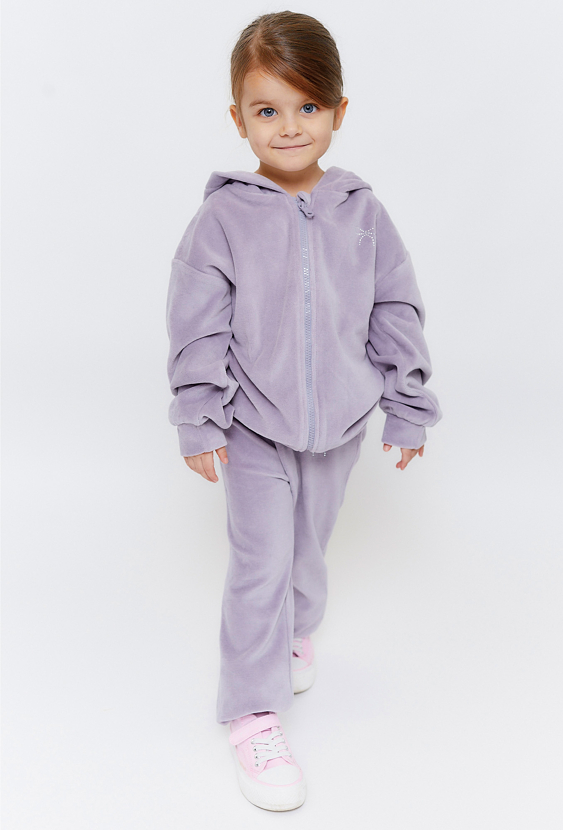 Fioletowe spodnie dla dziewczynki