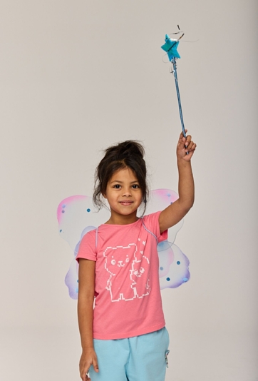 Koszulka dziewczęca z misiami