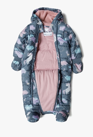 Kombinezon niemowlęcy w jednorożce