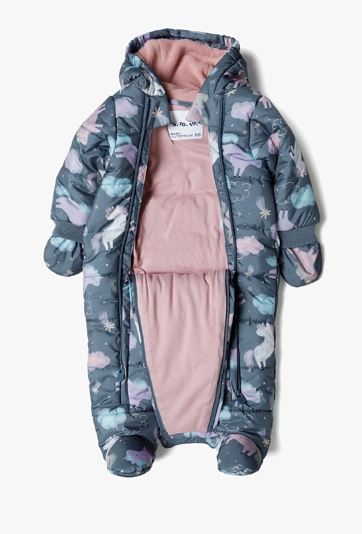 Kombinezon niemowlęcy w jednorożce