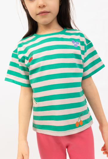 Koszulka dziewczęca w paski