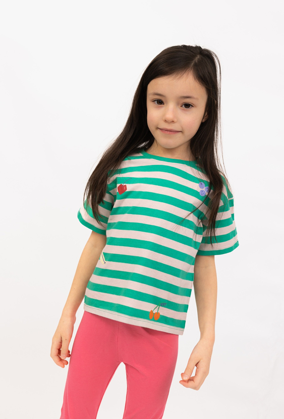 Koszulka dziewczęca w paski