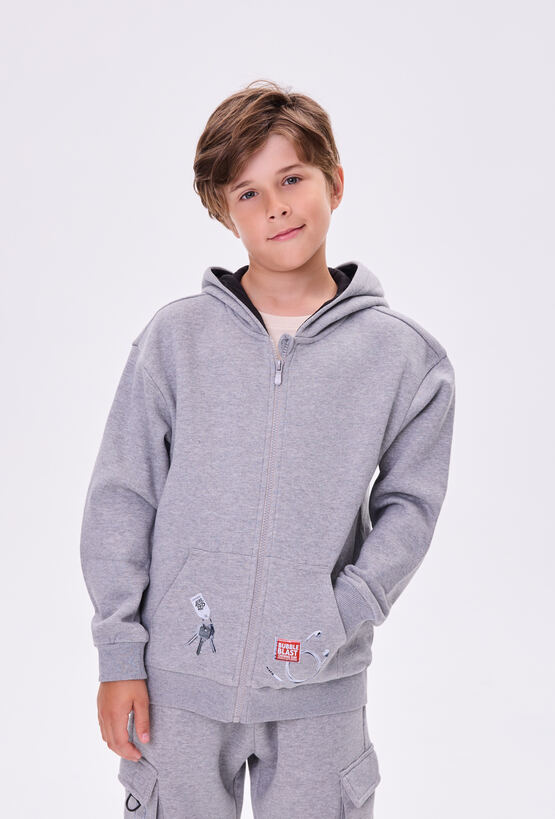 Bluza chłopięca z kapturem comfort