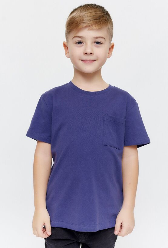 T-shirt chłopięcy z kieszonką