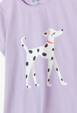 Piżama dziewczęca z dalmatyńczykiem