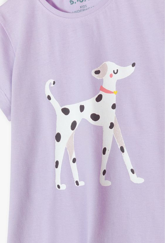 Piżama dziewczęca z dalmatyńczykiem