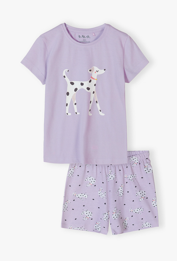 Piżama dziewczęca z dalmatyńczykiem