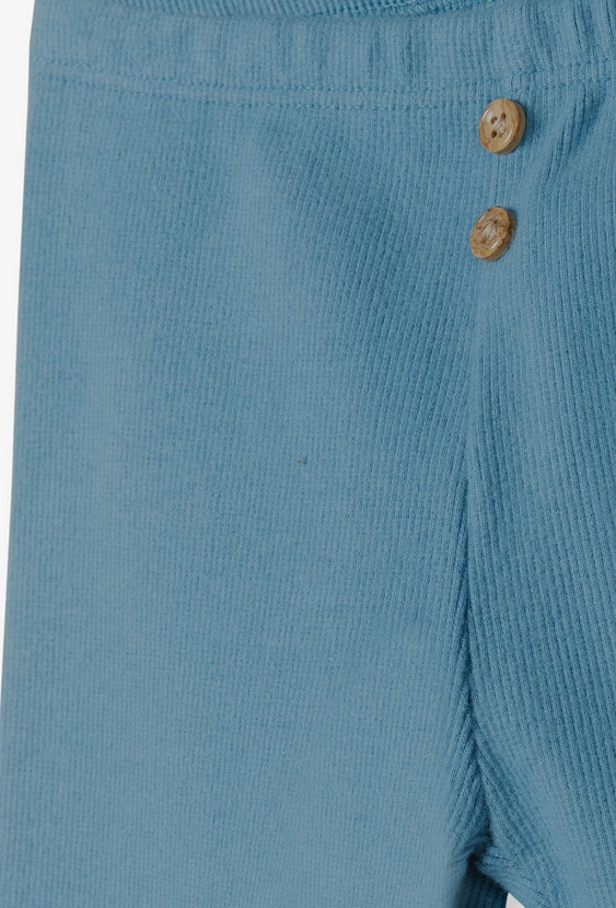 Niebieskie legginsy niemowlęce