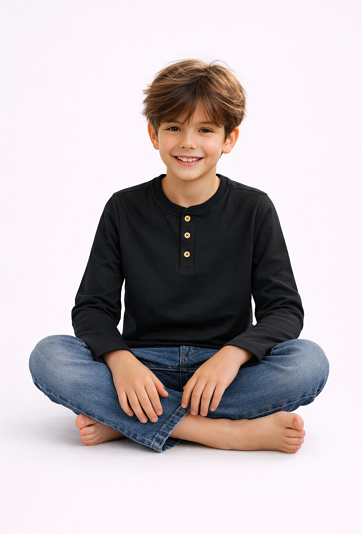 Bluzka z długim rękawem dla chłopca