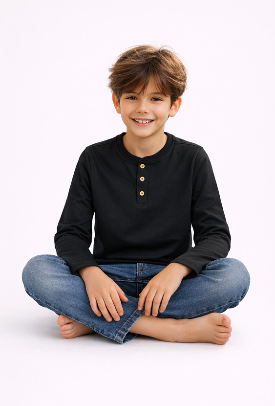 Bluzka z długim rękawem dla chłopca