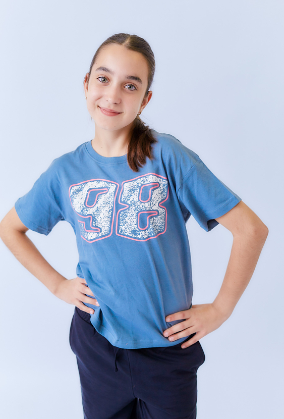 Koszulka dziewczęca z nadrukiem
