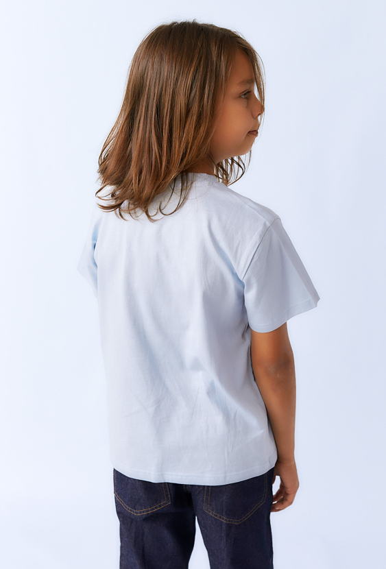 Koszulka chłopięca z kreskówkowym nadrukiem