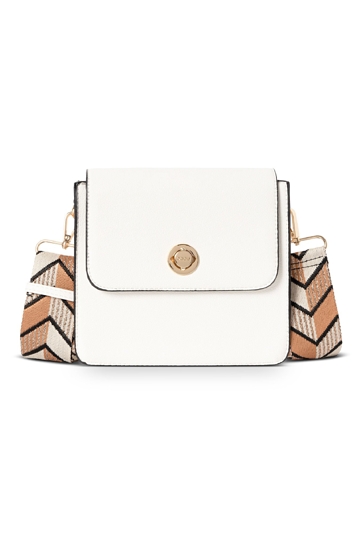 Biała kwadratowa listonoszka nobo