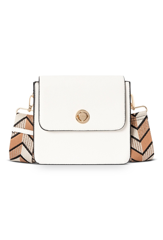 Biała kwadratowa listonoszka nobo