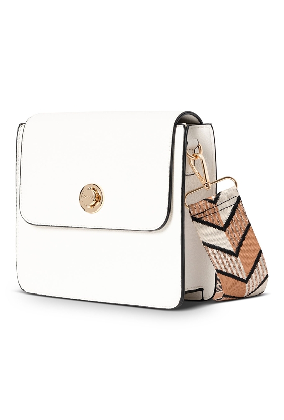 Biała kwadratowa listonoszka nobo