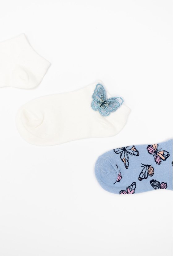 Skarpetki dziewczęce 3-pak