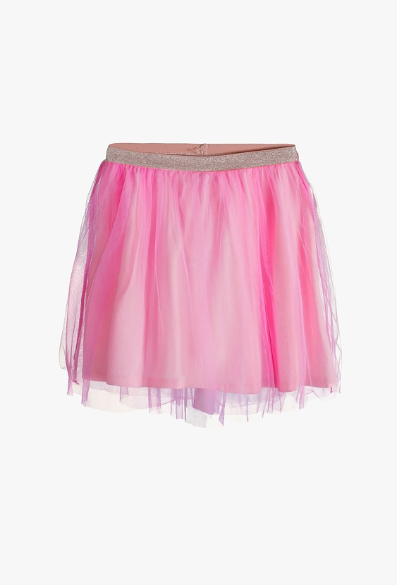 Różowa tiulowa spódniczka dziewczęca
