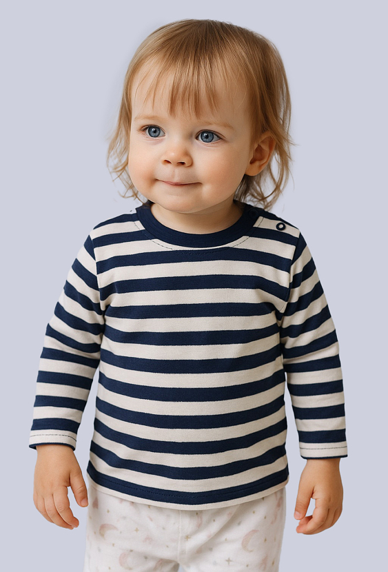 Bluza niemowlęca w paski