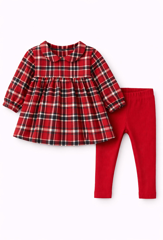 Komplet niemowlęcy dla dziewczynki