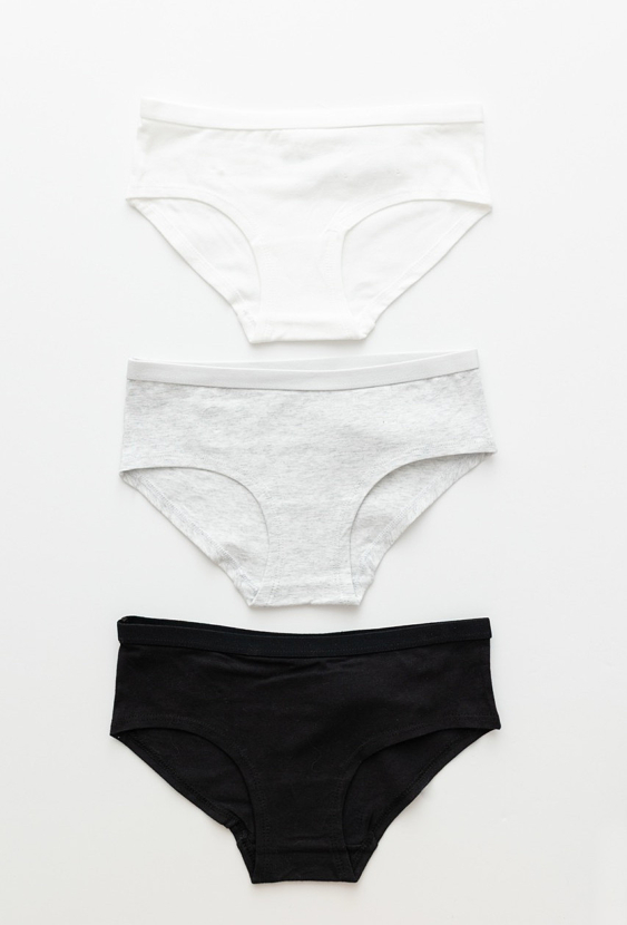 Majtki dla dziewczynki - hipstery -3pak