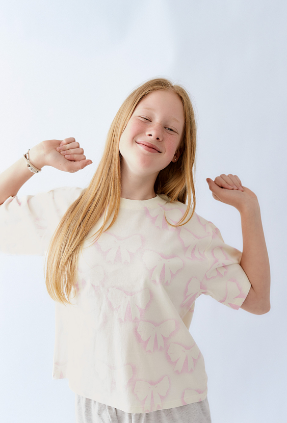 Letnia piżama dziewczęca