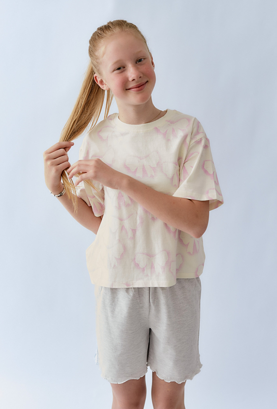 Letnia piżama dziewczęca