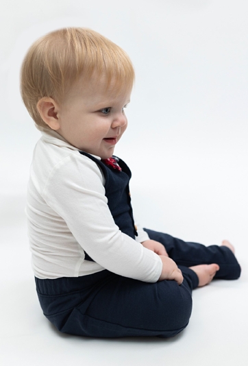 Zestaw dla niemowlaka - spodnie i koszulko-kamizelka