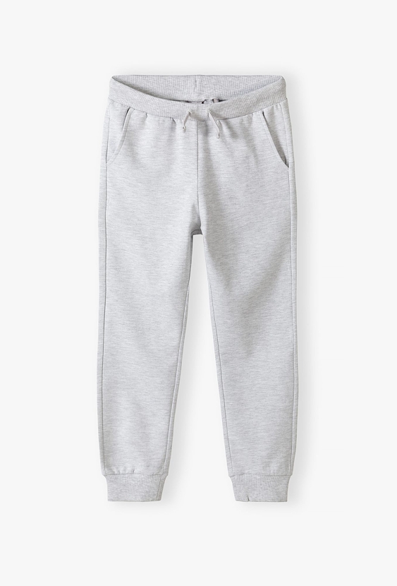 Szare dresy dziewczęce - Basic - Lincoln&Sharks