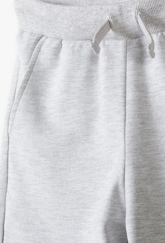 Szare dresy dziewczęce - Basic - Lincoln&Sharks