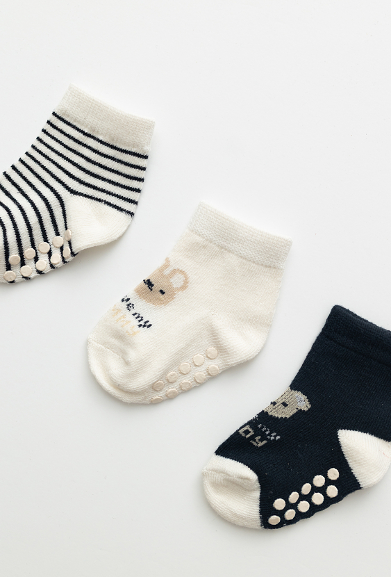 Skarpetki niemowlęce 3-pak z ABS