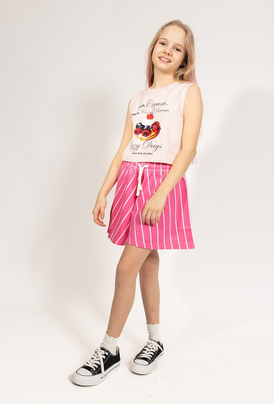 Dziewczęca koszulka na ramiączka