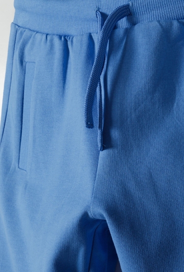 Spodnie dresowe z dzianiny - niebieskie - 5.10.15.