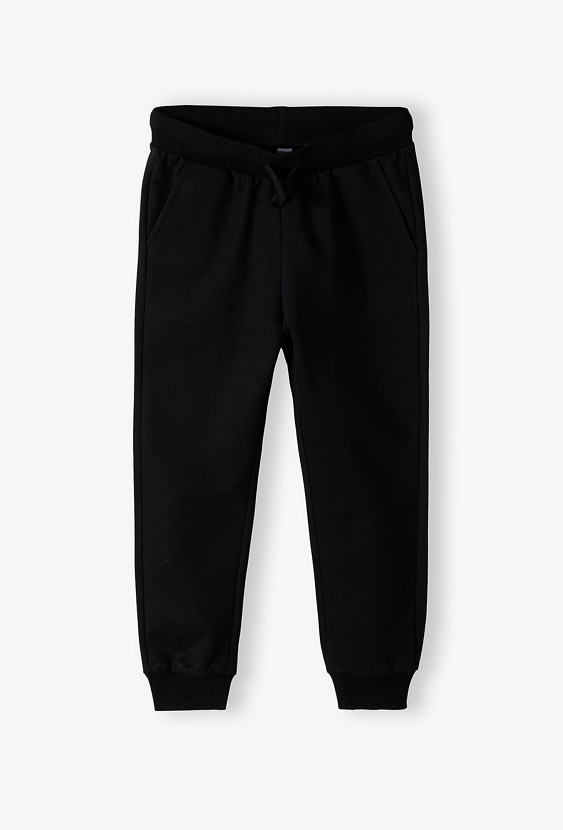 Czarne spodnie dresowe - basic - 5.10.15.