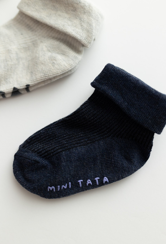 Skarpetki chłopięce niemowlęce – 3-pak