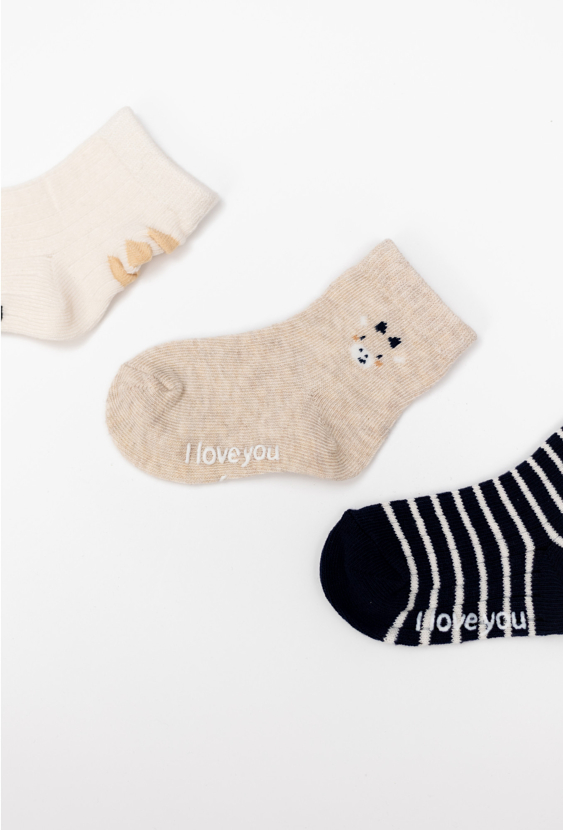 Skarpety niemowlęce 3-pak