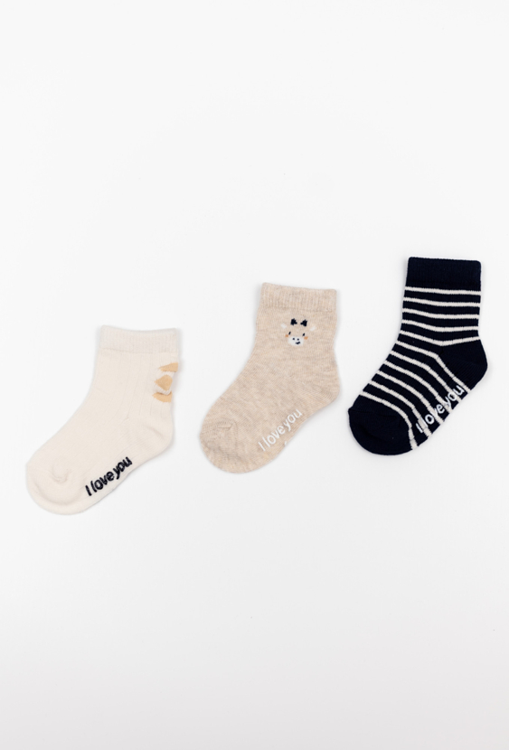 Skarpety niemowlęce 3-pak