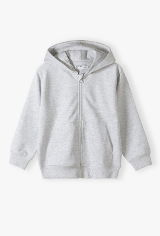 Szara bluza dresowa - basic - 5.10.15.