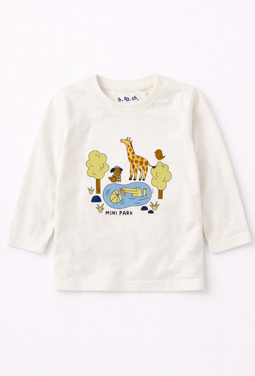 Bluzka niemowlęca z długim rękawem „Mini Park”