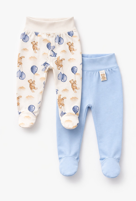 Półśpiochy 2-pak niemowlak chłopiec