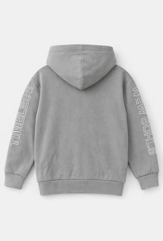 Bluza chłopięca z kapturem print pixel