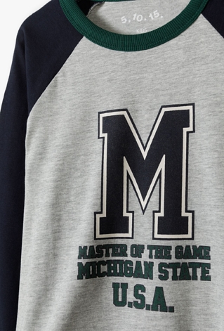 Cienka bluza dresowa dla chłopca - Michigan - U.S.A. - 5.10.15.