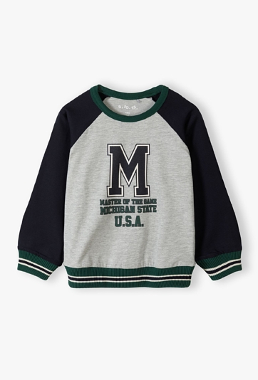 Cienka bluza dresowa dla chłopca - Michigan - U.S.A. - 5.10.15.