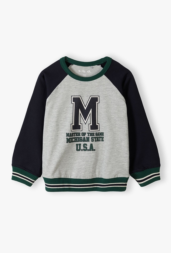 Cienka bluza dresowa dla chłopca - Michigan - U.S.A. - 5.10.15.