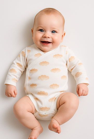 Body niemowlęce kopertowe