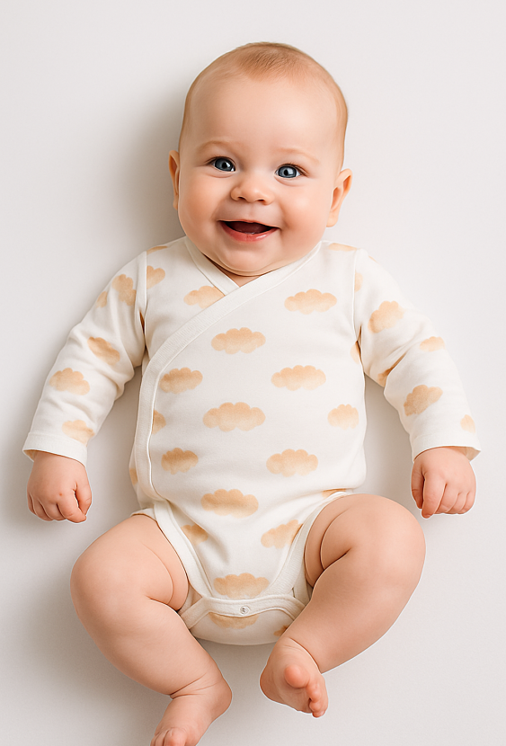 Body niemowlęce kopertowe