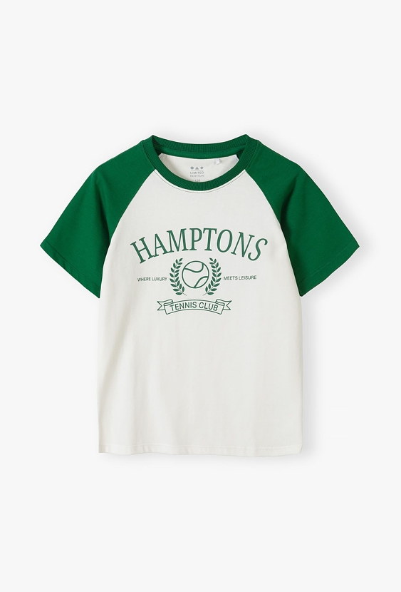 T-shirt  dzianinowy dla chłopca Hamptons - Limited Edition