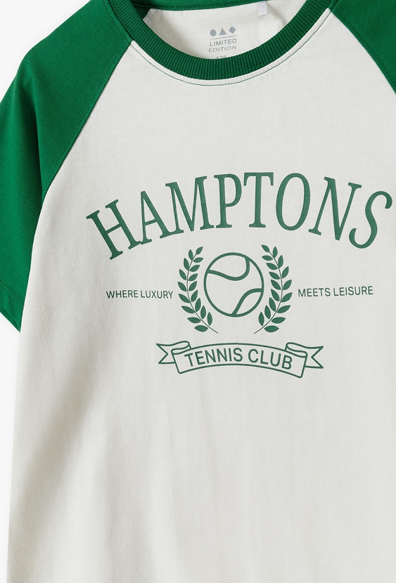 T-shirt  dzianinowy dla chłopca Hamptons - Limited Edition