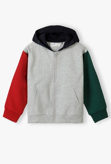 Bluza dresowa chłopięca z kapturem - 5.10.15.